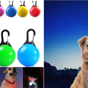 USB Rechargeable Luminous Collar Adjustable Led Glowing Dog Collar for Large Small Dogs Cat Night Light Collar Pet Safety Harnes